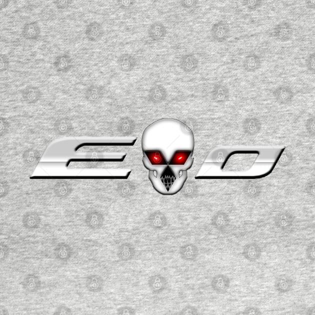 Evo with skull by CoolCarVideos